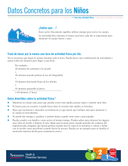 Datos Concretos para los Ni&ntilde;os
