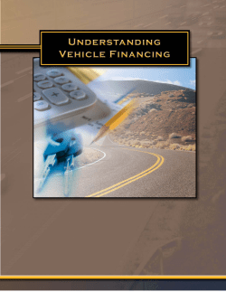 Understanding Vehicle Financing