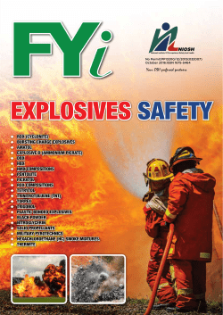 explosives safety