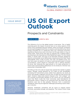 US Oil Export - OurEnergyPolicy.org