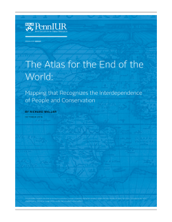The Atlas for the End of the World