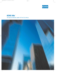 KONE Alta&trade;