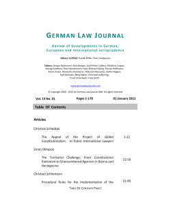 german law journal