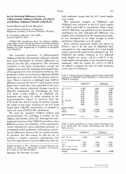and Methane Sulphonyl Chloride (CH3S03C1)