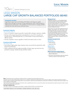 Fact Sheet - Legg Mason