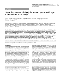 Linear increase of diploidy in human sperm with age: A four