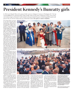 President Kennedy`s Bunratty Girls