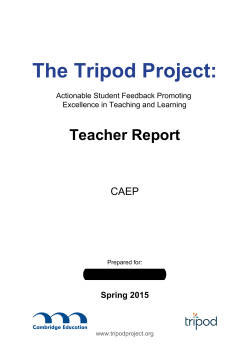 EM TRIPOD Results - High Point University