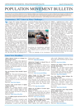 population movement bulletin