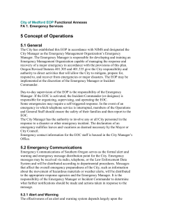 8.6.2 Concept of Operations
