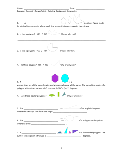 Name: Date: Everyday Geometry PowerPoint &ndash; Building Ba