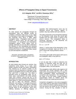 Effects of Propagation Delay on Signal Transmission.