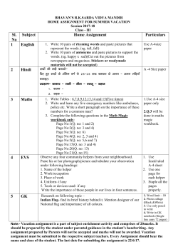 Class-3 - BVB Raipur