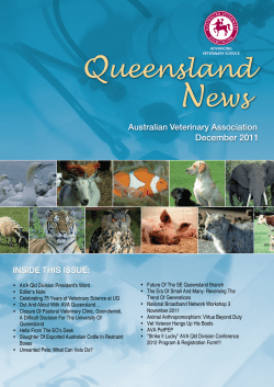 December 2011 - Australian Veterinary Association