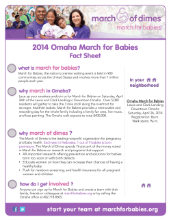 2014 Omaha March for Babies