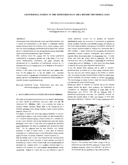geothermal energy in the mediterranean area before the middle ages
