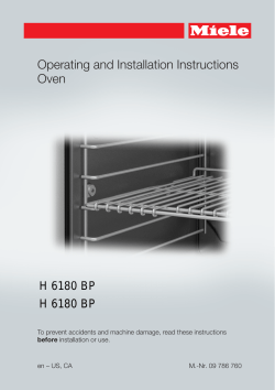 Miele Wall Oven
