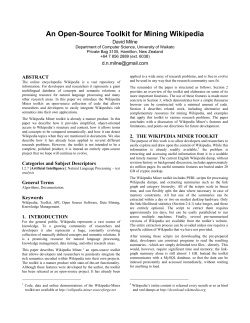 An Open-Source Toolkit for Mining Wikipedia