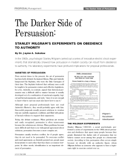 The Darker Side of Persuasion