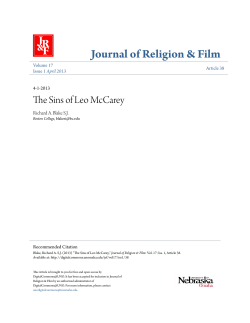 The Sins of Leo McCarey