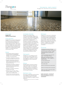 technical data sheet