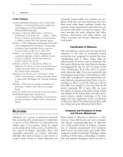 Aflatoxins - Food Politics