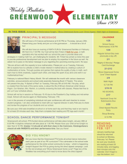 0 - Greenwood Elementary School