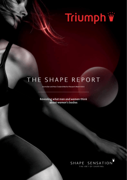 the shape report
