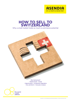 how to sell to switzerland