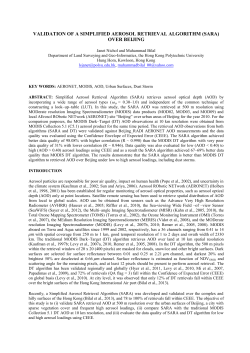 Full text - Asian Association on Remote Sensing