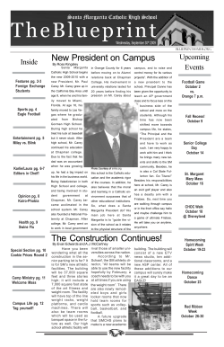 news Template 2009.pmd - Santa Margarita Catholic High School