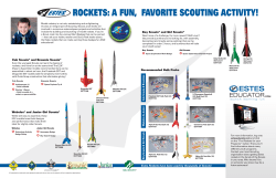 Rockets: a fun, favoRite scouting activity!