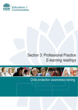 Child Focused Practices - NSW Department of Education