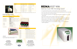 HEMAVET Brochure - Drew Scientific
