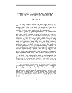 Strine_LawReview_4.12 - Wake Forest Law Review