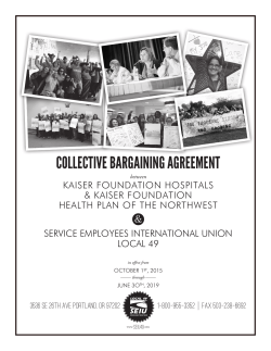 collective bargaining agreement
