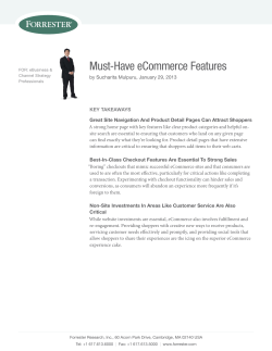 Must-Have eCommerce Features