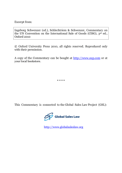 Art. 74 - Global Sales Law
