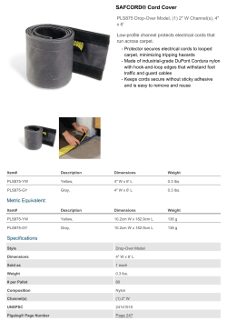 SAFCORD&reg; Cord Cover