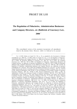 (Bailiwick of Guernsey) Law, 2000
