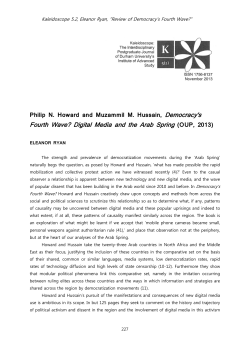 Fourth Wave? - Durham University Community