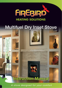 Multifuel Dry Inset Stove