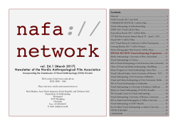 NAFA-Network 24.1 (March `17) - About The NAFA Film Collection