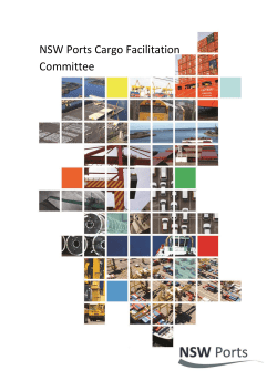NSW Ports Cargo Facilitation Committee