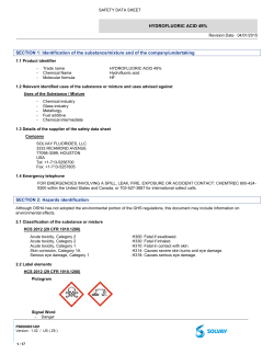 Hydrofluoric Acid 49%