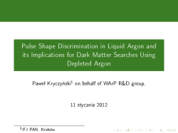 Pulse Shape Discrimination in Liquid Argon and its Implications for