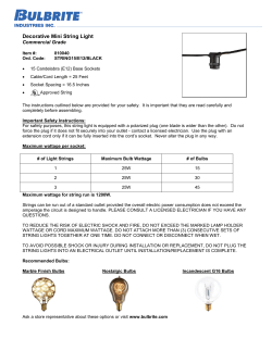 Decorative Mini String Light