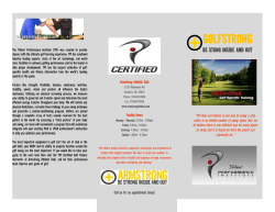Armstng Athletic Club - Cramer Mountain Club