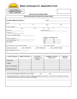 and print - Blaze Landscaping