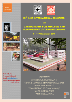 cartography for analysis and management of climate